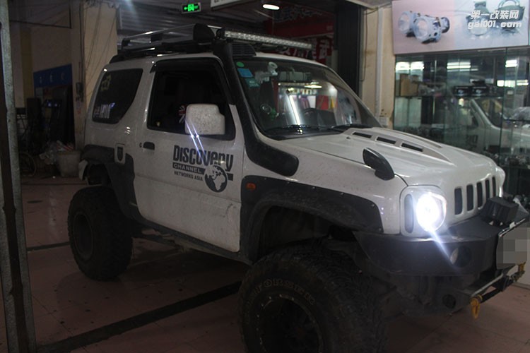 鈴木吉姆尼改裝大燈 改裝雙光透鏡天使眼