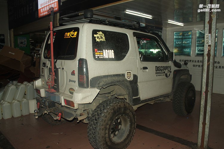 鈴木吉姆尼改裝大燈 改裝雙光透鏡天使眼