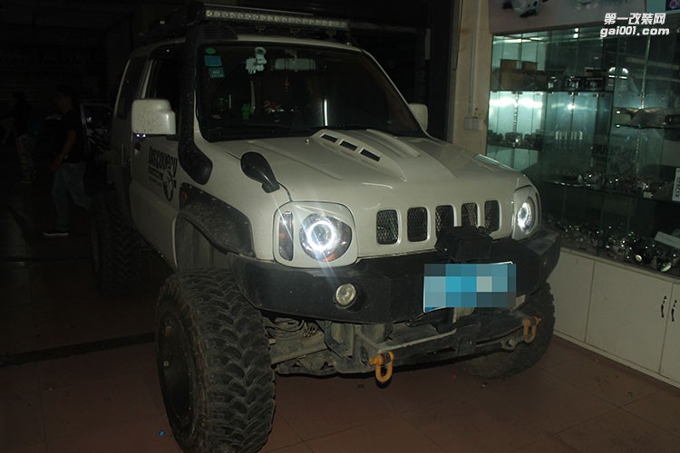 鈴木吉姆尼改裝大燈 改裝雙光透鏡天使眼