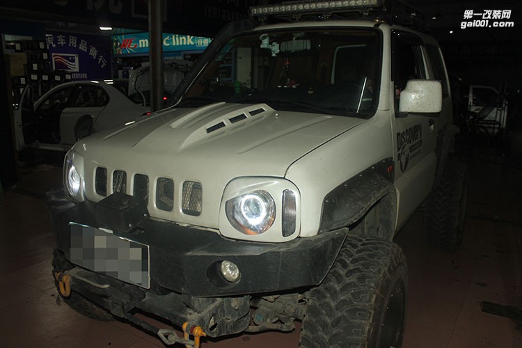 鈴木吉姆尼改裝大燈 改裝雙光透鏡天使眼