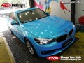 寶馬3系GT CYS幻彩天藍(lán) MG82 汽車改色貼膜 18611722254 (3)