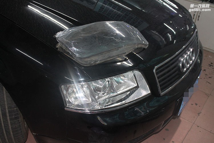 貴陽老款奧迪升級燈光 維修修復燈光 大燈翻新