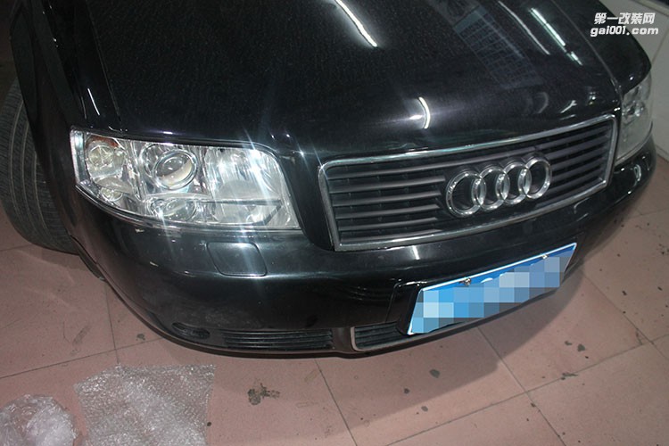 貴陽老款奧迪升級燈光 維修修復燈光 大燈翻新