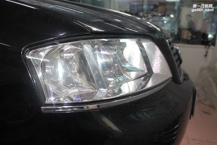 貴陽老款奧迪升級燈光 維修修復燈光 大燈翻新