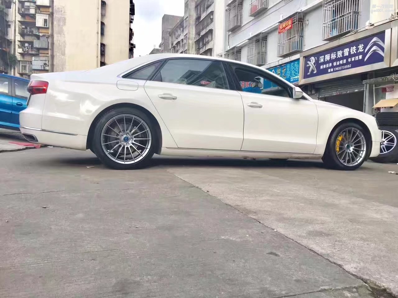 奧迪，裝HRE 全新 20寸 完工！
