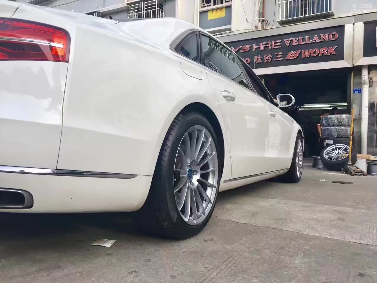 奧迪，裝HRE 全新 20寸 完工！