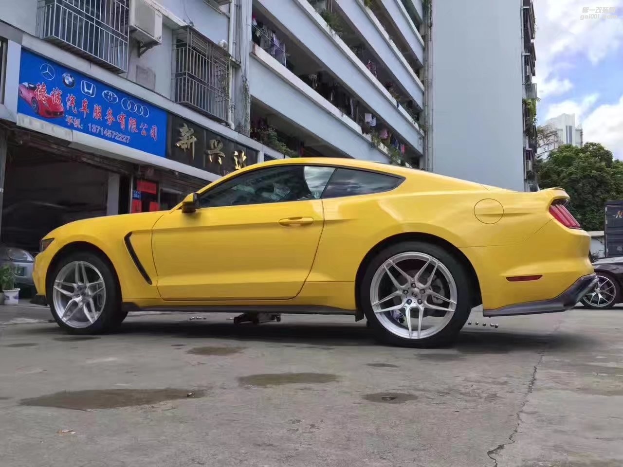 野馬，換 20寸 美國 鍛造 完工！