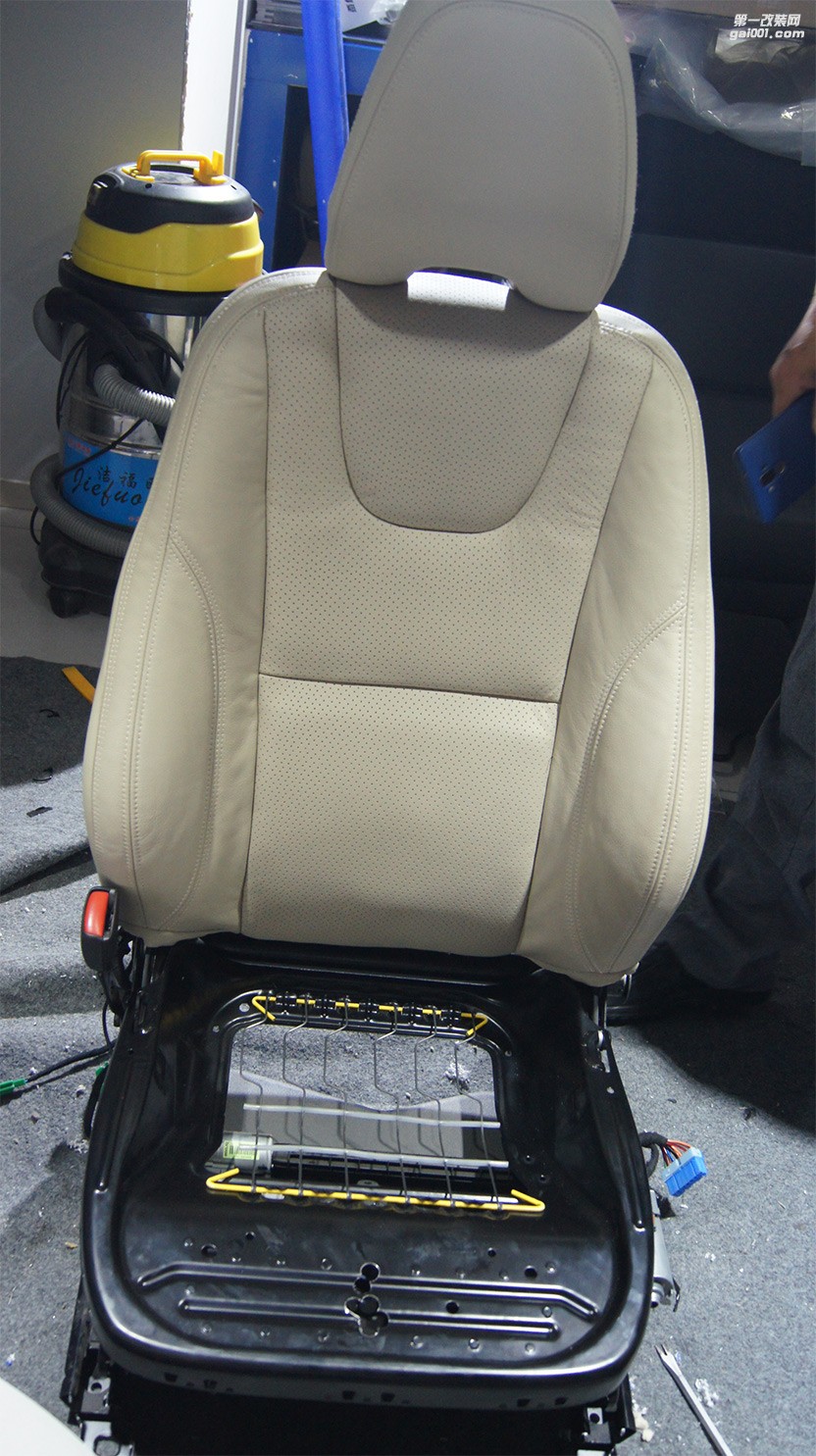 沃尔沃S60L主副驾驶通风座椅改装
