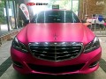 奔馳E300 CYS綢緞冰粉 ST010 汽車改色貼膜 18611722254 (1)