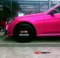 奔馳E300 CYS綢緞冰粉 ST010 汽車改色貼膜 18611722254 (6)