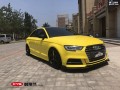 奧迪S3 CYS亮黃 G070 汽車改色貼膜 18611722254 (3)