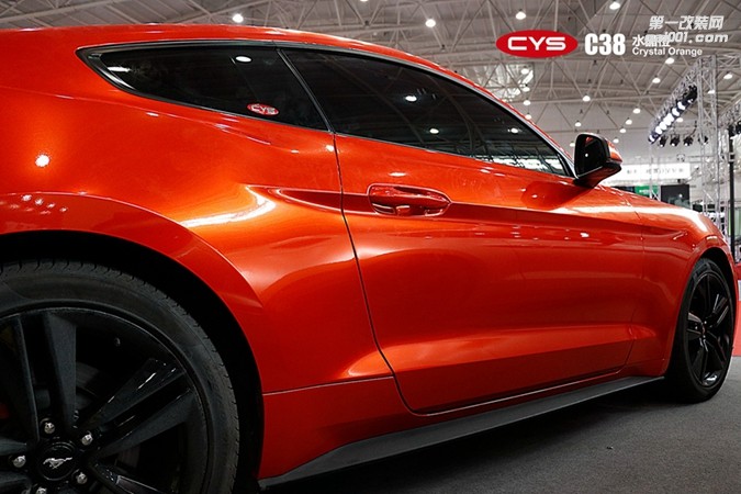 北京野馬 CYS水晶橙 C38 汽車改色貼膜