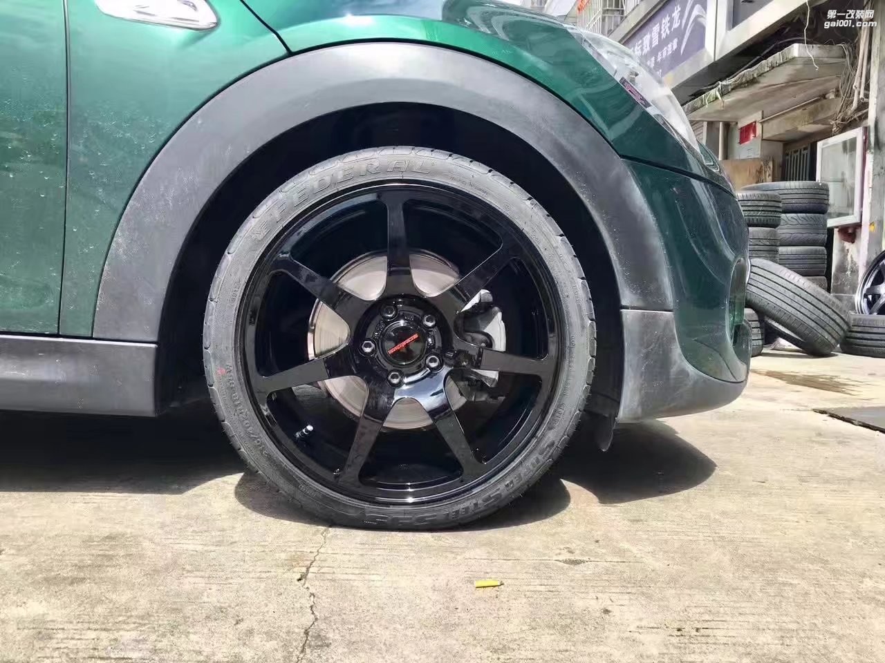 Mini ，換 Prodrive  18寸 完工！