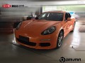 保時捷帕拉梅拉 CYS幻彩金橙 MG33 汽車改色貼膜 18611722254 (4)