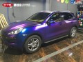 保時捷卡宴 CYS幻彩雷電藍 MGX8 汽車改色貼膜 18611722254 (9)