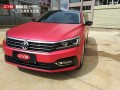 大眾帕薩特 CYS亞光電鍍紅 MC020 汽車改色貼膜 18611722254 (7)