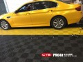 寶馬523 CYS電光金屬黃 PM040 汽車改色貼膜 18611722254 (3)