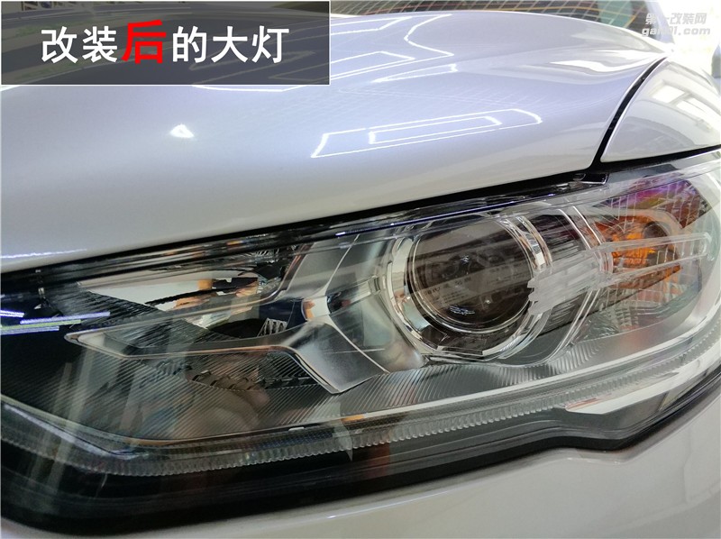 福特蒙迪歐氙氣燈改裝 海拉五透鏡升級(jí) 提高行車安全！——中山清風(fēng)車影燈改