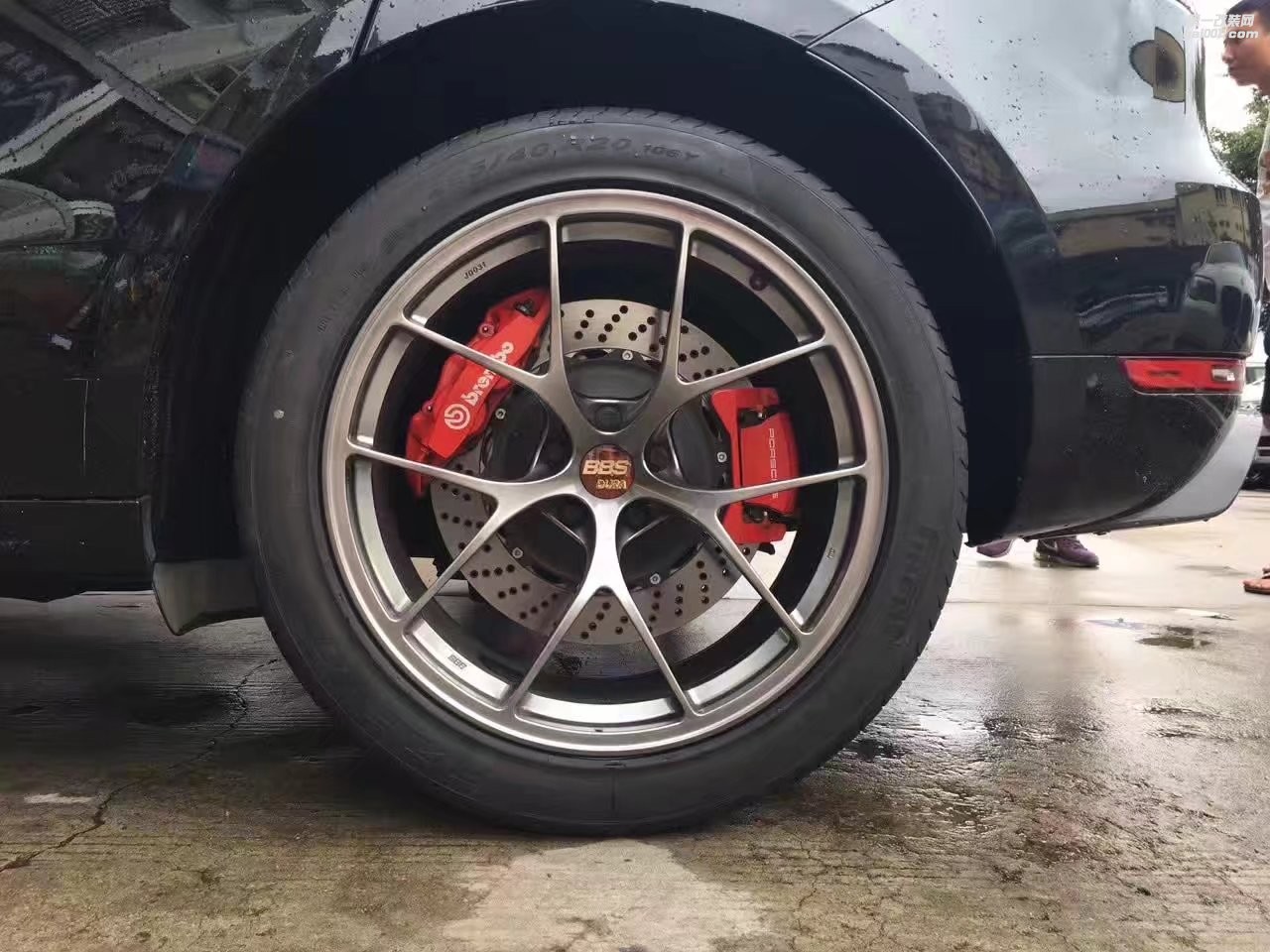 保時捷 Macan 換 全新 BBS RID ?倍耐力 PO