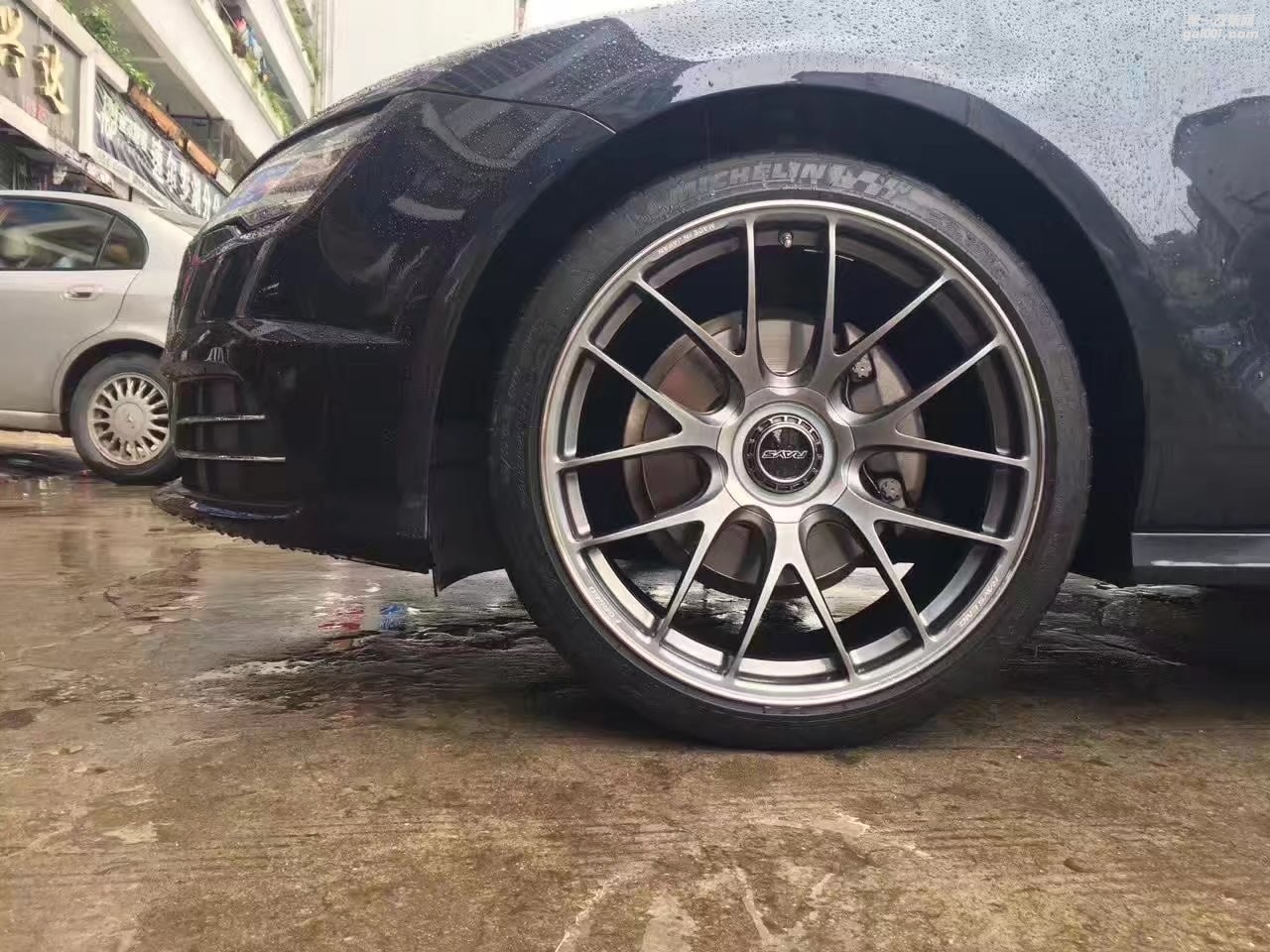 8個(gè)月的等待，厲害了！  奧迪，換RAYS  G27 完工！
