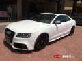 奧迪A5 CYS亮白 G200 汽車改色貼膜 18611722254 (2)