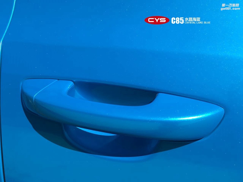 北京大眾GTI CYS水晶海藍(lán) C85 汽車改色貼膜