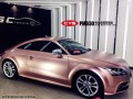 奧迪TT CYS電光金屬玫瑰金 PM030 汽車改色貼膜 1861172254 (4)