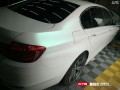 寶馬5系 CYS幻彩曙光白 MG05 汽車改色貼膜 18611722254 (4)
