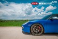 保時(shí)捷Boxster CYS亞光電鍍藍(lán) MC050 汽車改色貼膜 18611722254 (6)