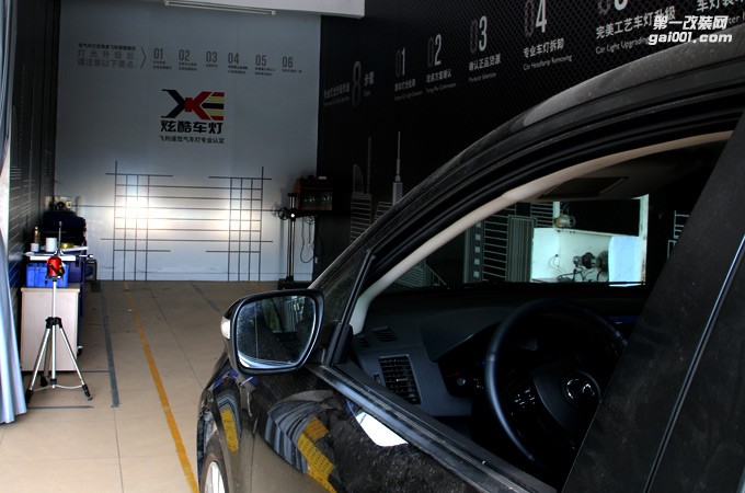 馬自達(dá)8汽車(chē)燈光不亮怎么辦 廣州炫酷車(chē)燈改燈升級(jí)大燈