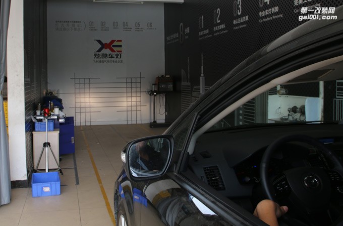 馬自達(dá)8汽車(chē)燈光不亮怎么辦 廣州炫酷車(chē)燈改燈升級(jí)大燈