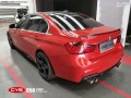 寶馬320i CYS水晶紅 C50 汽車(chē)改色貼膜 18611722254 (2)