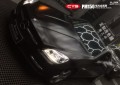 奔馳SLK200 CYS電光金屬黑 PM150 汽車改色貼膜 18611722254 (5)