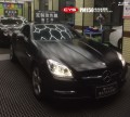奔馳SLK200 CYS電光金屬黑 PM150 汽車改色貼膜 18611722254 (10)