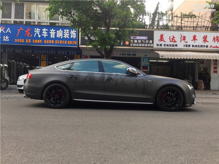 成都銳行-奧迪A5升級SF絞牙避震B(yǎng)LOX鍛造法蘭墊片