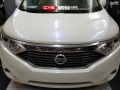 日產(chǎn)貴士白變藍(lán)車身改色貼膜