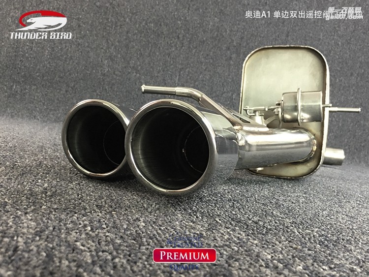 奧迪A1 單邊雙出遙控閥門中尾段