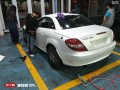 奔驰SLK200陶瓷白车身改色贴膜