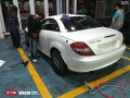 奔馳SLK200陶瓷白車身改色貼膜