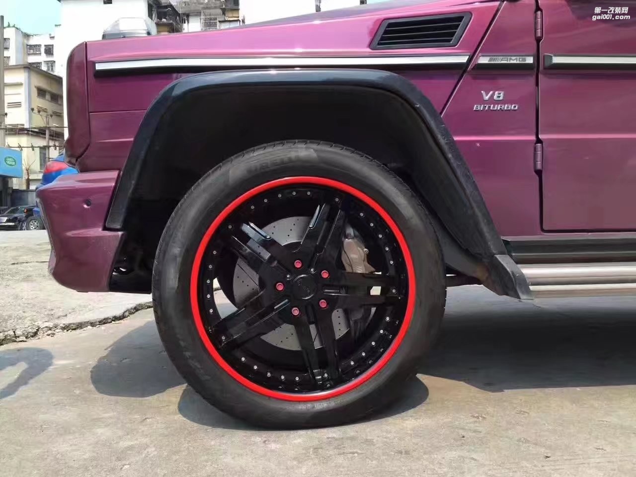 奔馳 G ，換 VELLANO 21寸 完工！