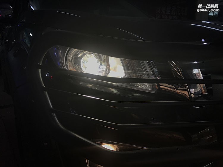 貴陽日產(chǎn)納瓦拉改裝大燈改裝透鏡大燈
