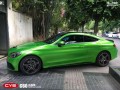 奔馳C200 CYS水晶綠 C60 汽車改色貼膜 18611722254 (2)