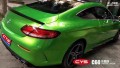 奔馳C200 CYS水晶綠 C60 汽車改色貼膜 18611722254 (11)