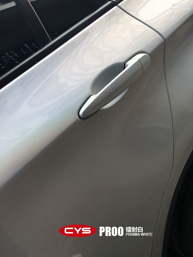 寶馬X6 CYS鐳射白 PR00 汽車改色膜 18611722254 (10)