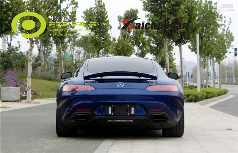 奔馳AMG GT貼PTF透明膜耍帥分分鐘