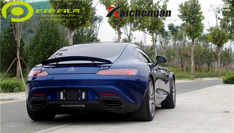 奔馳AMG GT貼PTF透明膜耍帥分分鐘