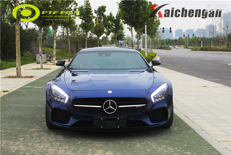 奔馳AMG GT貼PTF透明膜耍帥分分鐘