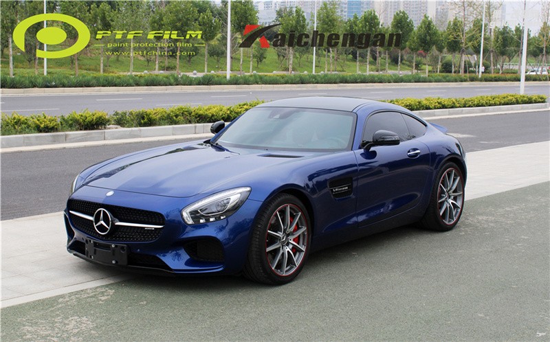 奔馳AMG GT貼PTF透明膜耍帥分分鐘
