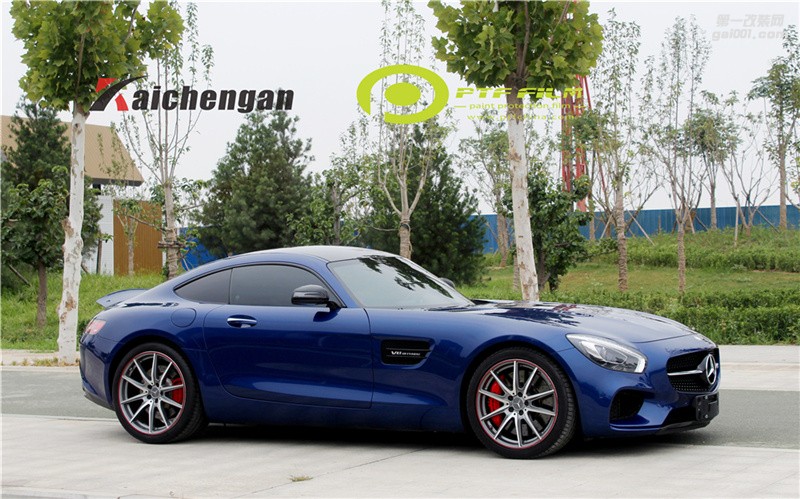 奔馳AMG GT貼PTF透明膜耍帥分分鐘