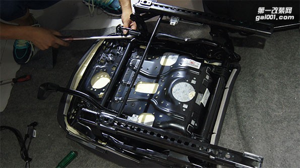 奧迪A3主副駕駛8向電動座椅改裝